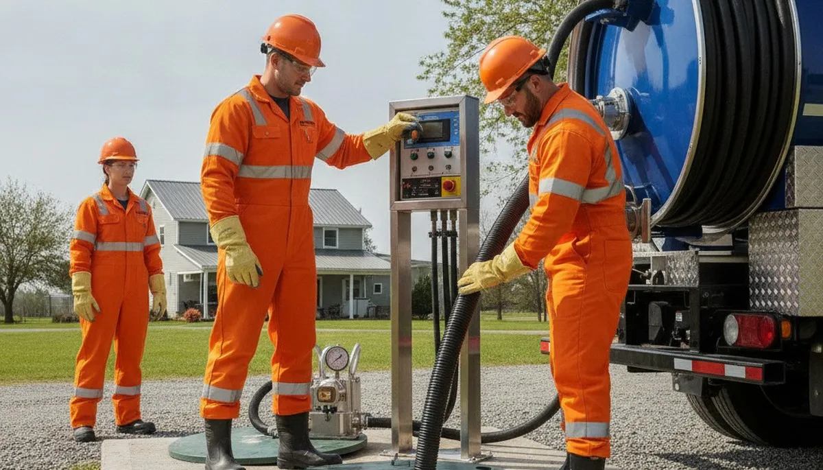 Septic pumping service for Kenosha, WI homes by On Call Plumbers
